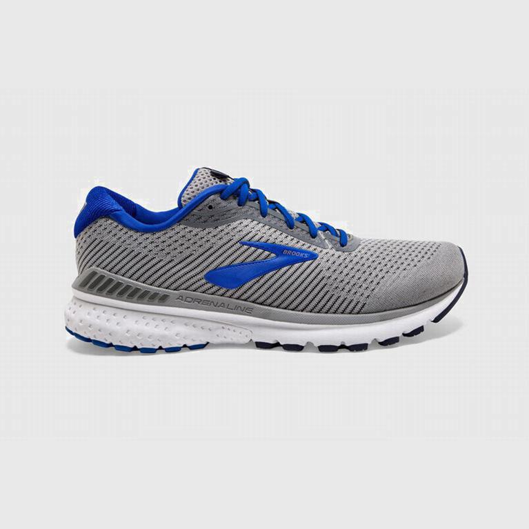 Brooks Adrenaline Gts 20 Mens Road Running Shoes - Blue/Grey - Philippines (596784TVL)